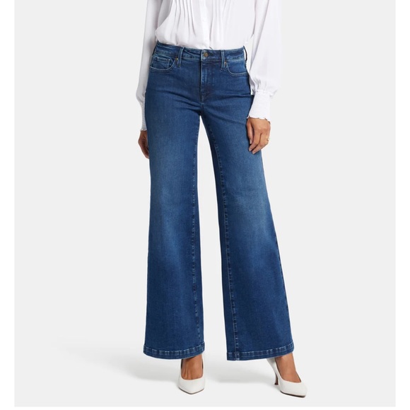 NYDJ's Wide Leg Jeans - Picture 1 of 12